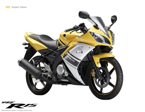 All new R15_Racing Yellow